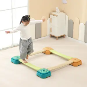 Square pier balance beam 1