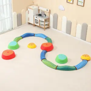 Stepping stones and balance beam set 3