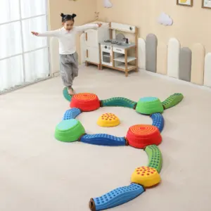 Stepping stones and balance beam set 4